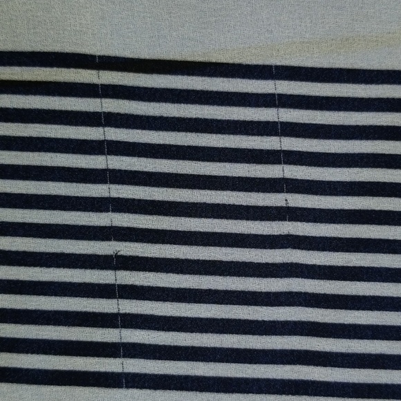 🤑Torrid Sheer Striped Sleeveless HiLo Blouse - Picture 7 of 7